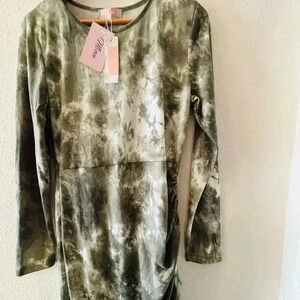 NWT Tie dye pattern cotton dress